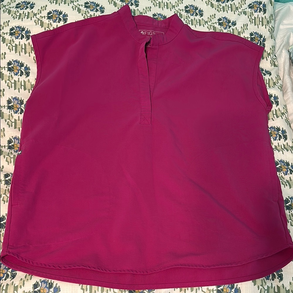 Figs Women's Pink Top